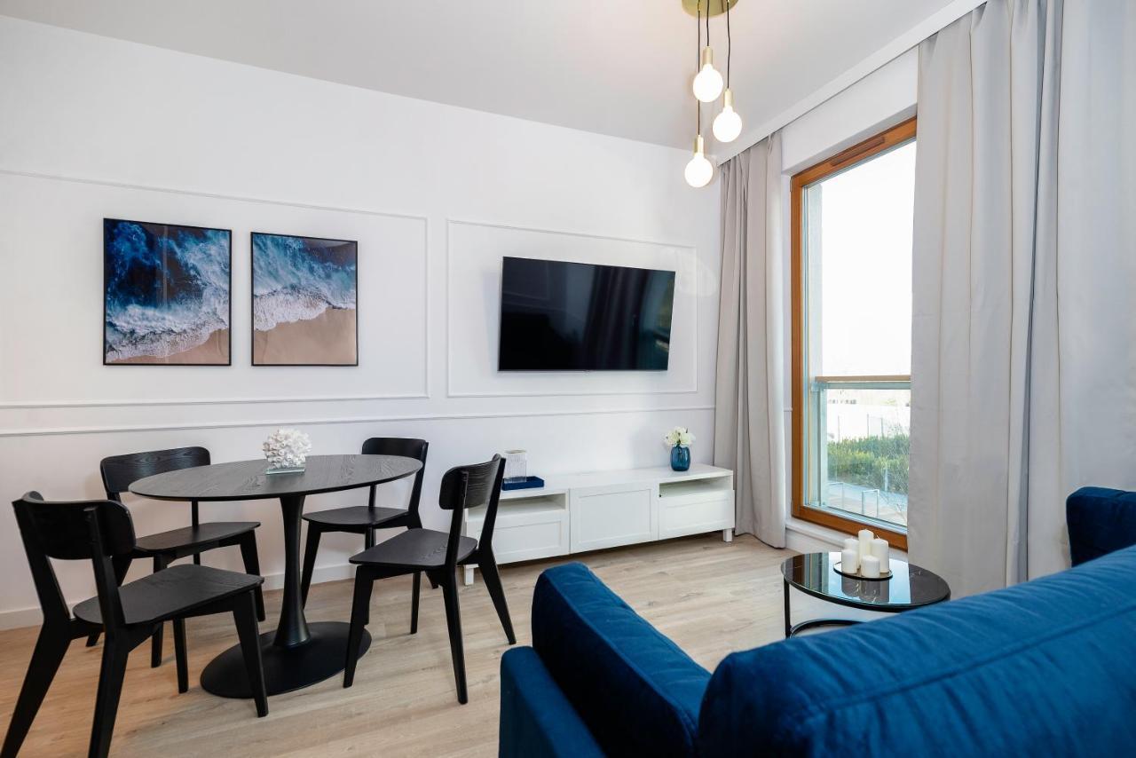 Marine Apartments Nadmorski Dwor Danzica Esterno foto