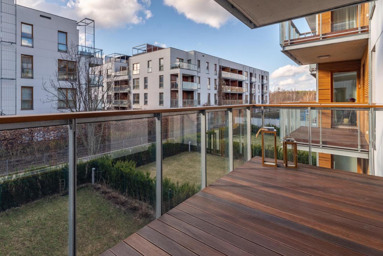 Marine Apartments Nadmorski Dwor Danzica Esterno foto