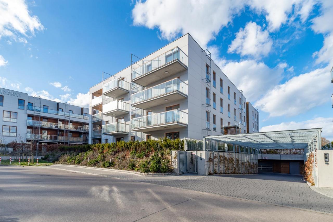 Marine Apartments Nadmorski Dwor Danzica Esterno foto